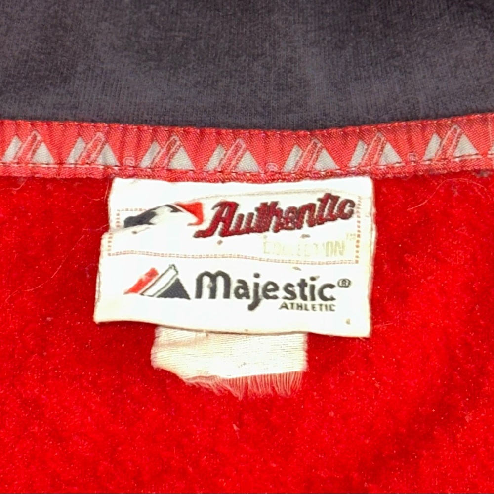 Men’s Majestic Boston Red Sox Zip Up Hoodie - Picture 5 of 10